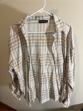 PrettyLittleThing  women’s Button-Up Shirt